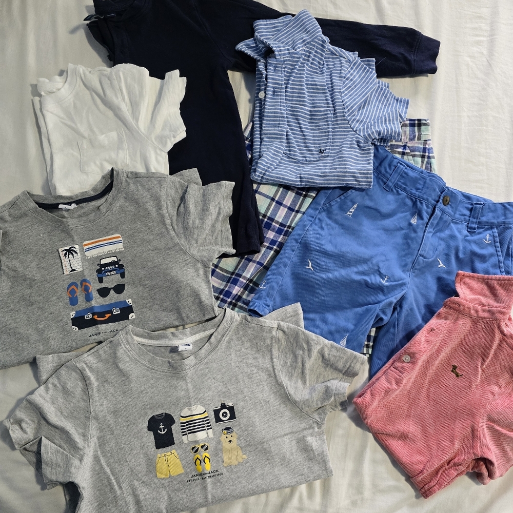 Bundle Janie and Jack size 7 boys